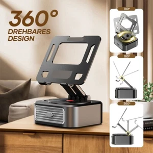Anti-Rutsch-Basis Drahtloser Bluetooth-Lautsprecher Faltbarer Lernstand - Bild 1 von 5