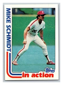 1982 Topps In Action Mike Schmidt Philadelphia Phillies #101 ⚾ - Picture 1 of 2