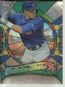 2016 Topps Chrome Future Stars Addison Russell card # FS-7 Chicago Cubs - Picture 1 of 1