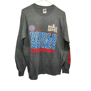 Camiseta MLB Chicago Cubs Campeones Serie Mundial 2018 - Talla Mediana - Imagen 1 de 6