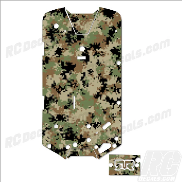 Arrma 1/10 VORTEKS 4X2  MEGA 550 Chassis Protector Digital Camo #ARA4105V4 - Image 1 of 1