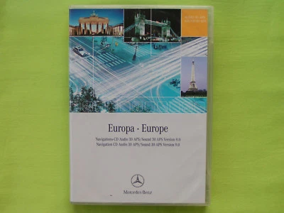 CD NAVIGATION MERCEDES BENZ AUDIO SOUND 30 APS 2006 SLR SPRINTER VITO VIANO GELB - Bild 1 von 3