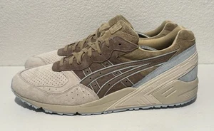 Mira de gel para hombre Asics gris topo gamuza cuero talla 13 H711L-1212 NUEVA SIN CAJA - Imagen 1 de 18
