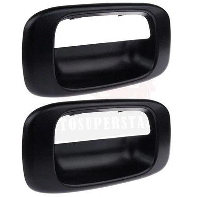 2pcs Black Tailgate Handle For Chevrolet Silverado 1500 Classic - Изображение 1 из 4
