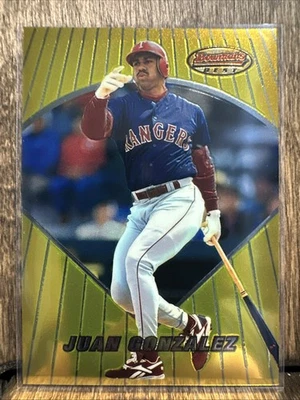 1996 Bowman's Best Juan Gonzalez #58 Texas Rangers - Image 1 of 4