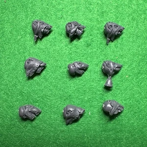 Warhammer Skaven Ratmen Varios Brocas Cabeza Piezas Paquete Lote x9 Juegos Taller 🟢 - Imagen 1 de 4