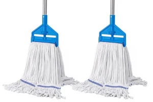 Commercial Mop 60 inch Heavy Duty Industrial Wet Mops with Long Handle,Looped... - Picture 1 of 7