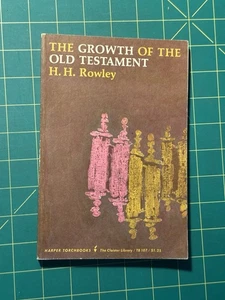 The Growth of the Old Testament by H.H. Rowley - Imagen 1 de 6