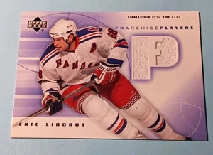 2002 UPPER DECK CHALLENGE FOR THE CUP FRANCHISE PLAYERS ERIC LINDROS FP-EL  B52 - Picture 1 of 2