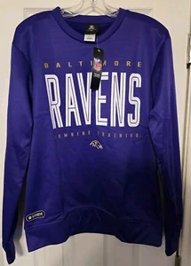 Baltimore Ravens Combine Training Crew Neck Pullover Sweatshirt Size Medium - Picture 1 of 15