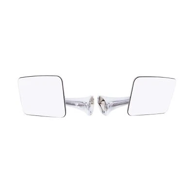 Juego de espejos retrovisores exteriores de acero inoxidable United Pacific 110748 para Chevy/G 1970-72... Foto 1 de 4