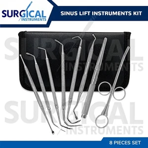 8 Pcs Sinus Lift Instruments Set Implant Dental Dentistry Tools Kit German Grade - Picture 1 of 6