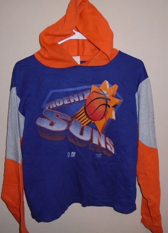 VINTAGE NBA PHOENIX SUNS 1990s Hoodie sweatshirt Youth Large Cover