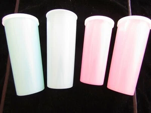 Vintage Tupperware Lot Of 4 Mixed Tumblers - Picture 1 of 7