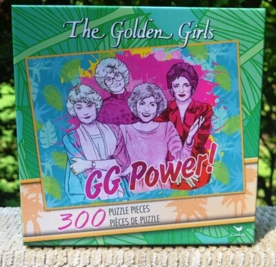 NEW SEALED SPINMASTER 300 PIECE JIGSAW-THE GOLDEN GIRLS, GG POWER - Image 1 of 2