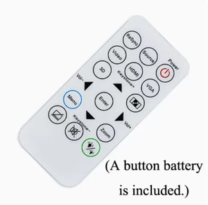 New Replacement Remote Control For HR21G-YHGD01 S341 W-330 Optoma Projector - Bild 1 von 4