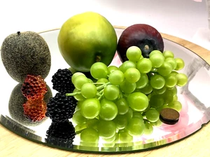 Vintage Fruit Plastic Grapes Kiwi Fig Apple Berries Ornaments Photo Props - Picture 1 of 11