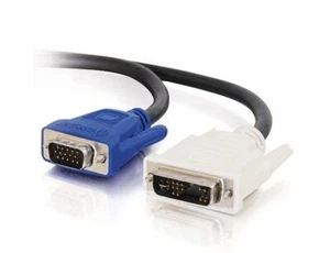 C2G Cable P/N: 81205 1M DVI-A Male to HD15 Male Video Cable - Picture 1 of 1