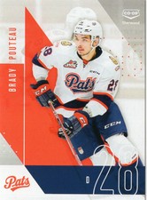 2018/19 Regina Pats - BRADY POUTEAU [Fife Flyers] EIHL