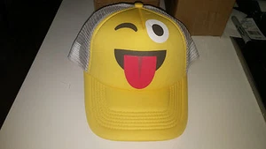 Baseballmütze Tongue Out Emoji Truckermütze Mesh Snapback verstellbar  - Bild 1 von 2