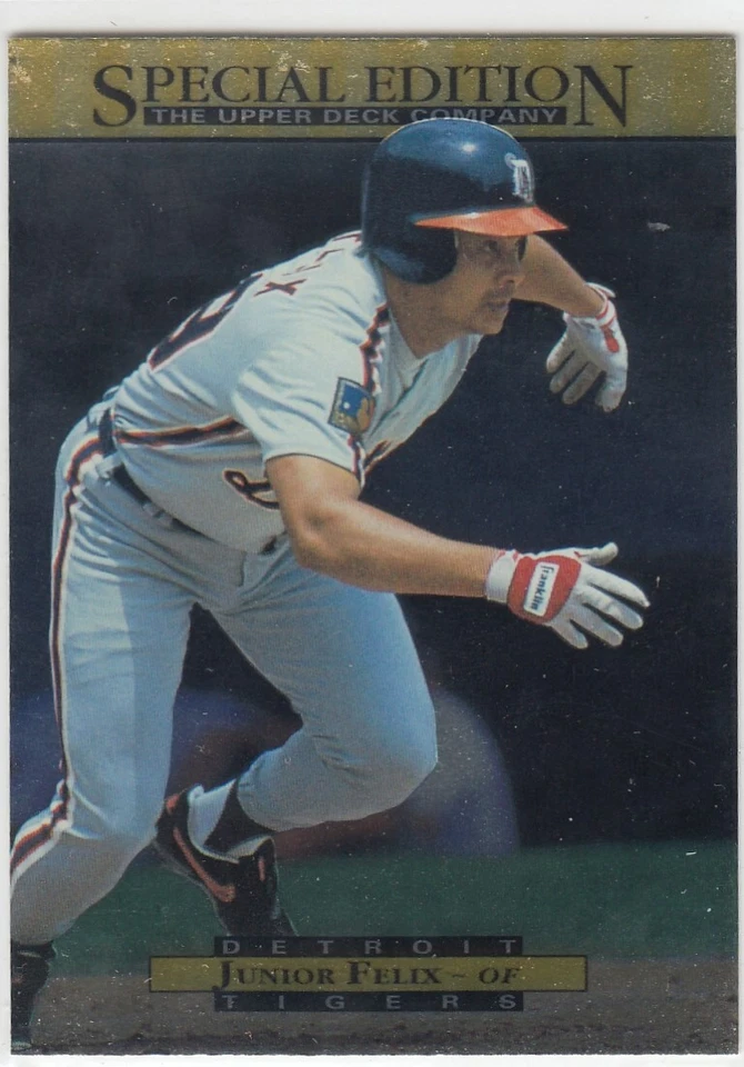 JUNIOR FELIX UPPER DECK UD SPECIAL EDITION GOLD FOIL DETROIT TIGERS #98 1995 95 - Image 1 of 1