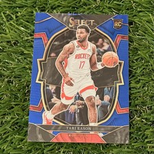 2022-2023 Panini Select Concourse Tari Eason Blue Prizm Rockets Rookie Card