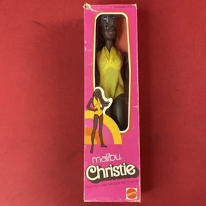 Vintage Malibu Christie Barbie Puppe Made In 1975 / #7745 NRFB - Bild 1 von 11