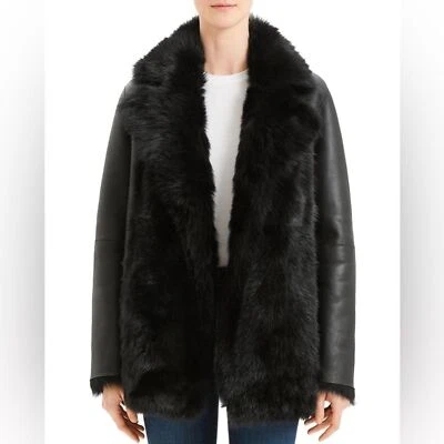 NEW Theory Toscana Reversible Shearling Leather Jacket - Image 1 of 4