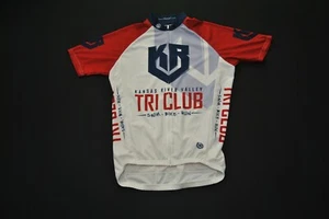 NWOT Kansas River Valley Tri Club Cycling Jersey Canari Men's Medium M - Picture 1 of 3