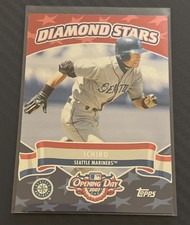 2007 Topps Opening Day Diamond Stars Ichiro Suzuki #DS25 Seattle Mariners 