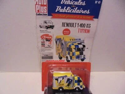 Veicoli Pubblicitari N° 49 Renault 1400 KG Typhon Tour De France Al 1/43° - Immagine 1 di 2