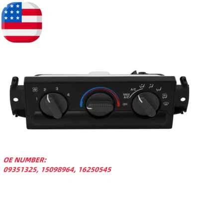 16250545 Climate Control Unit A/C Heater Control Fit 98-05 Chevy S-10 GMC Sonoma - Изображение 1 из 4