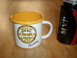 [ BREITLING WATCH COMPANY ] "DAD - I'VE GOT THE BEST DAD", CAMP STYLE METAL CUP - Picture 1 of 8