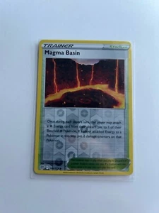 Magma Basin 144/172 Swsh09: Brilliant Stars Reverse Holo - Picture 1 of 2