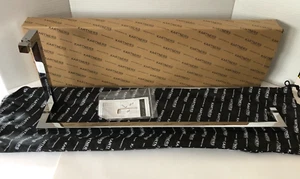 Kartners London 24870824-99 8 Zoll x 24 Zoll versetzte Duschtürgriffe poliertes Chrom - Bild 1 von 6