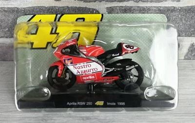 APRILIA RSW 250 - IMOLA 1998 - 1:18 - VALENTINO ROSSI - NUOVA - Immagine 1 di 3