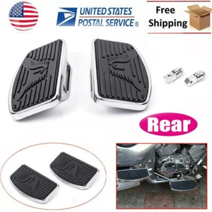 Ajustar estriberas traseras estriberas para Yamaha V-Star XVS 400 650 1100 1988-2016 - Imagen 1 de 12