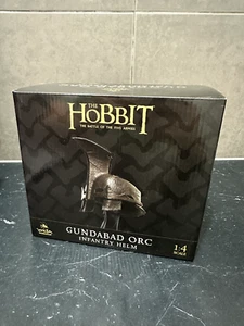 WETA Hobbit Lord of the Rings Gundabad Orc Helm 1:4 scale Helmet NEW - Picture 1 of 3