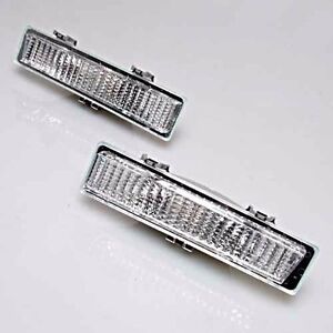 New 1981-1988 Monte Carlo SS Front Park and Turn Signal Light Set