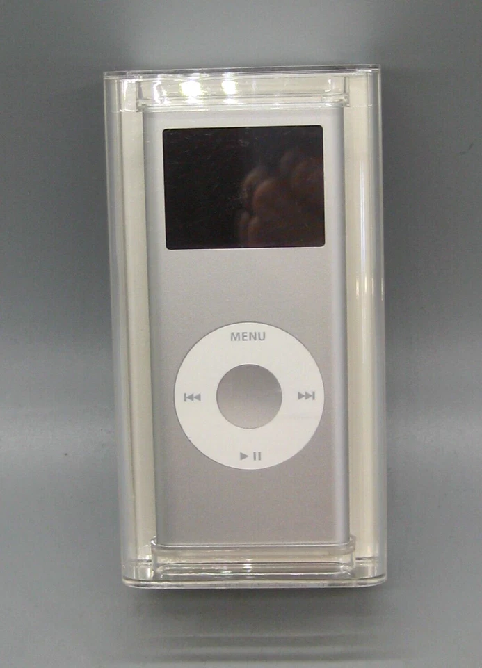 Apple iPod Nano A1199 2GB 2nd Generation Silver MA477LL/A New Sealed Unopened! - Image 1 of 4