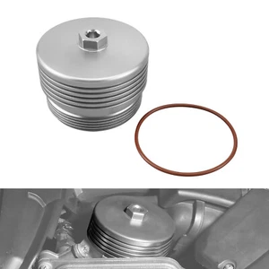 Aluminum Oil Filter Housing Cap For BMW 323i 325i 325xi 328i 328xi 330i 335i Z4 - Picture 1 of 12