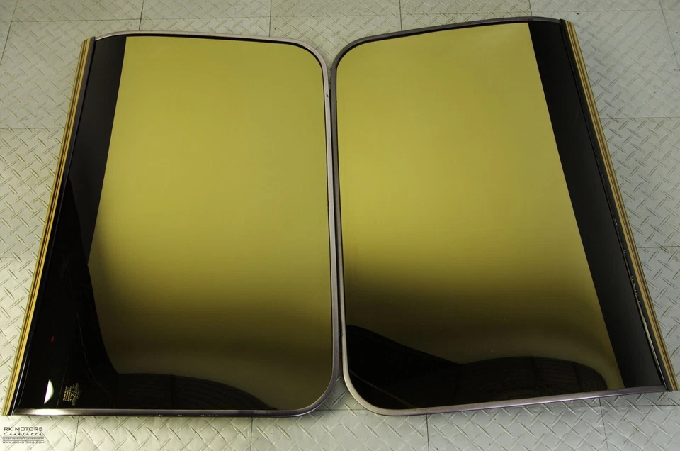 A PAIR of GOLD MIRRORED T-TOPS from a Trans AM "Golden Anniversary" Edition ! ! - Изображение 1 из 4