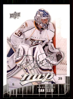 2009-10 Upper Deck MVP #138 Dan Ellis Nashville Predators - Image 1 of 2