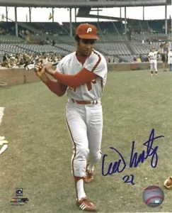 Signiert 8x10 Willie Montanez Philadelphia Phillies handsigniertes Foto - COA - Bild 1 von 1