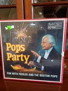 POPS PARTY: Fun with Fiedler and the Boston Pops 33 1/3 BOX SET NEW SEALED - Picture 1 of 2