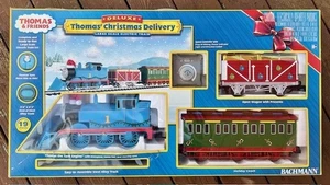 2012 Bachmann Thomas Friends Deluxe Thomas Christmas Delivery Large Scale #90087 - Picture 1 of 14