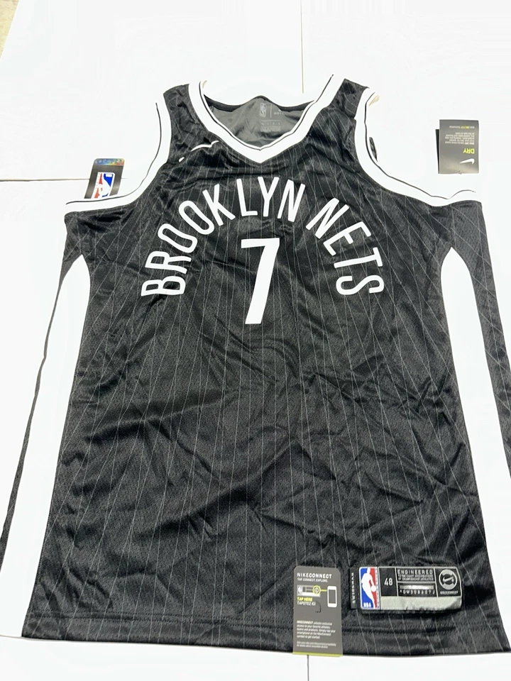 New Men’s Nike Jeremy Lin Brooklyn Nets Jersey Swingman Size 48 Linsanity - Image 1 of 4