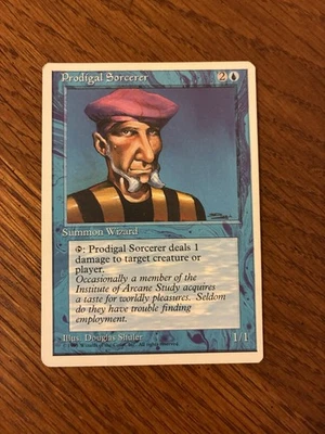 MTG Prodigal Sorcerer. Vintage. M4 - Image 1 of 2