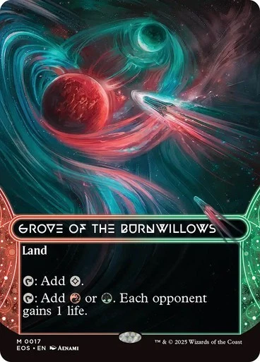 MTG - Grove of the Burnwillows - Stellar Sights - Edge of Eternities - Magic - Image 1 of 1