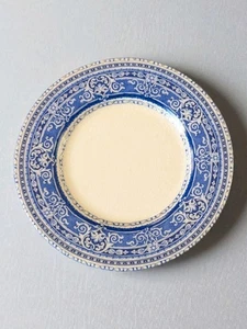 Williams Sonoma Davidstern Chanukka Passah blau & weiß 8,5" Salatteller - Bild 1 von 9